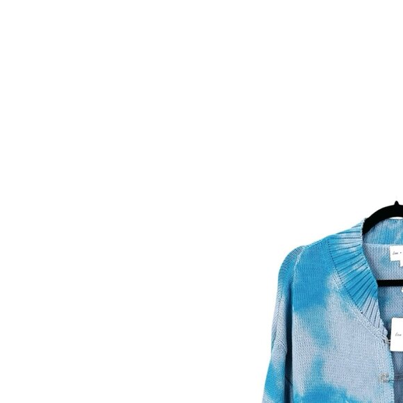 Love + Harmony Tie-Dye Knit Safety Pin Sweater - Picture 4 of 6